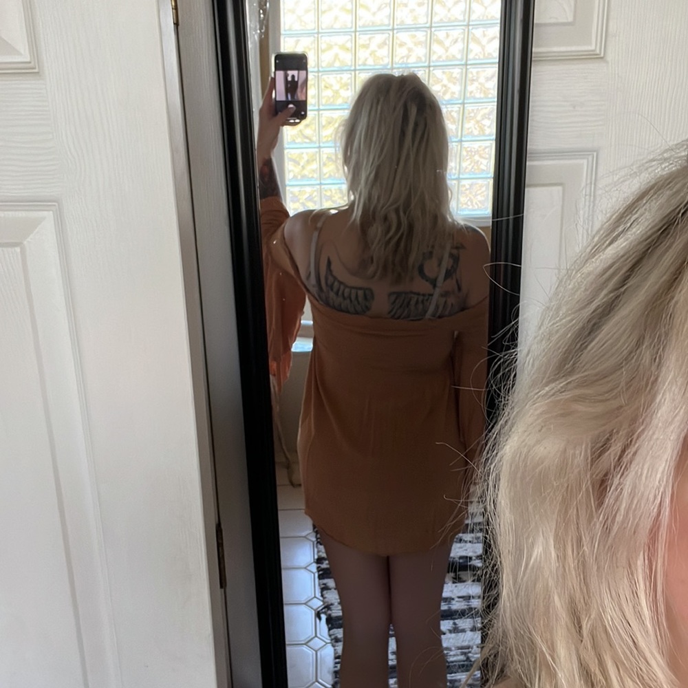 Tan Dress - Size M - Picture 3 of 5